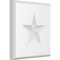 Ekena Millwork Standard Sedgwick Star Rosette With Rounded Edge, 5"W x 5"H x 1/2"P ROSP050X050X050SDG08 - alternate 1